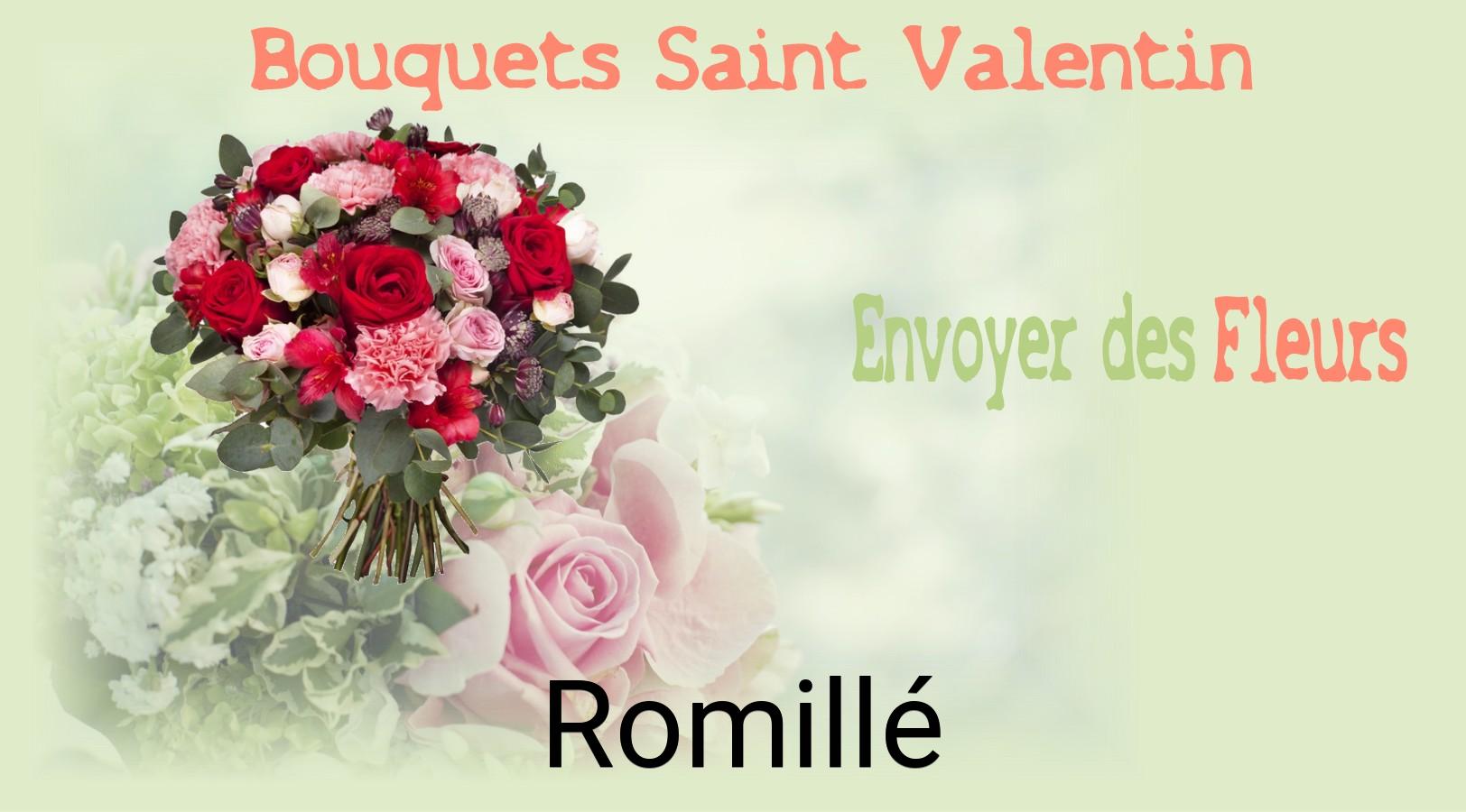 Roses de Saint-Valentin livrées à Romillé